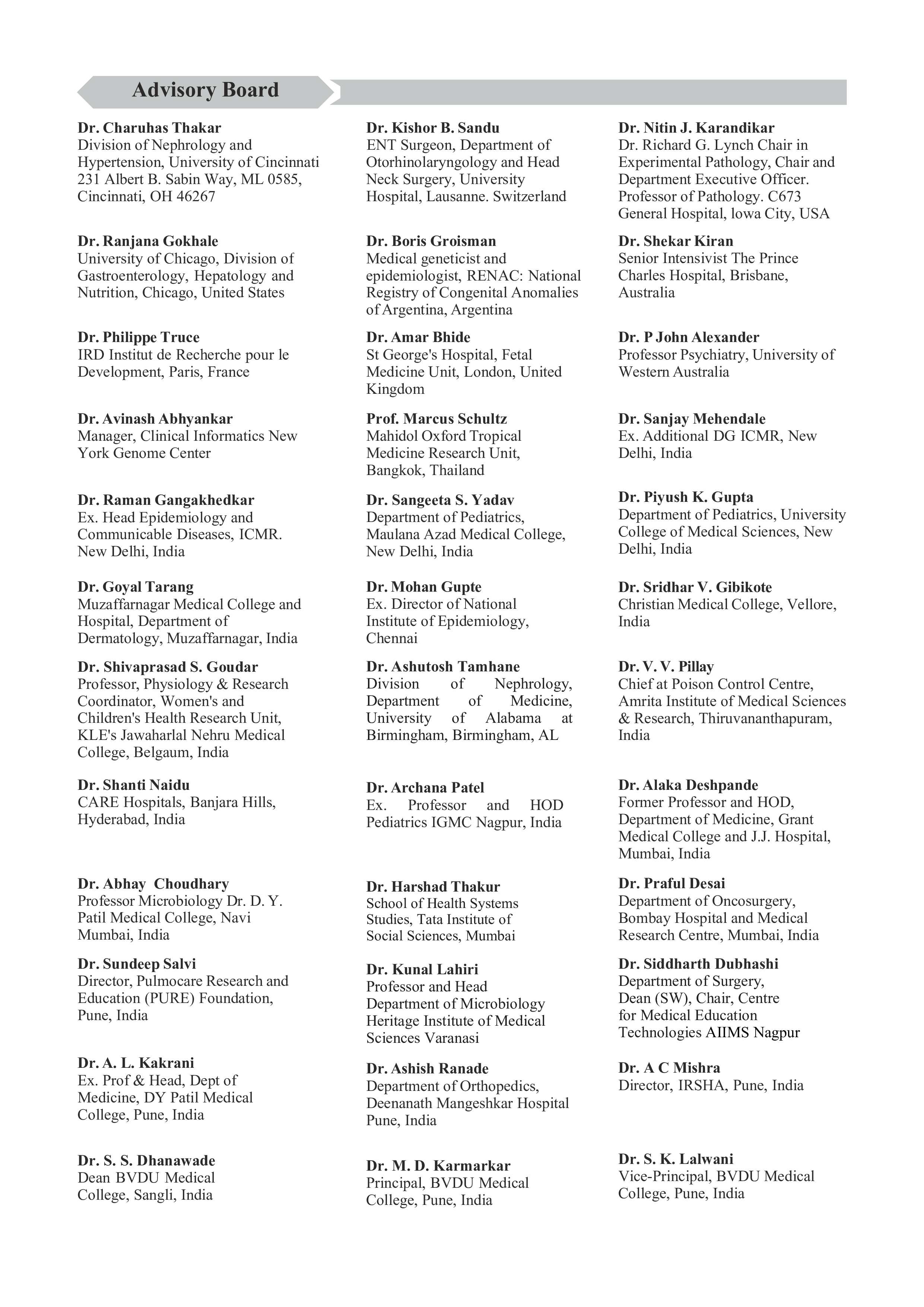 Bharati Vidyapeeth Medical Journal